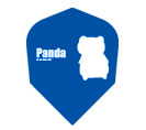 Silhouette Panda blue